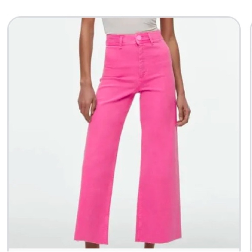 Zara pink jeans